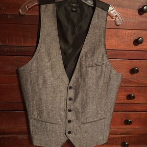 Gray Men's Vest